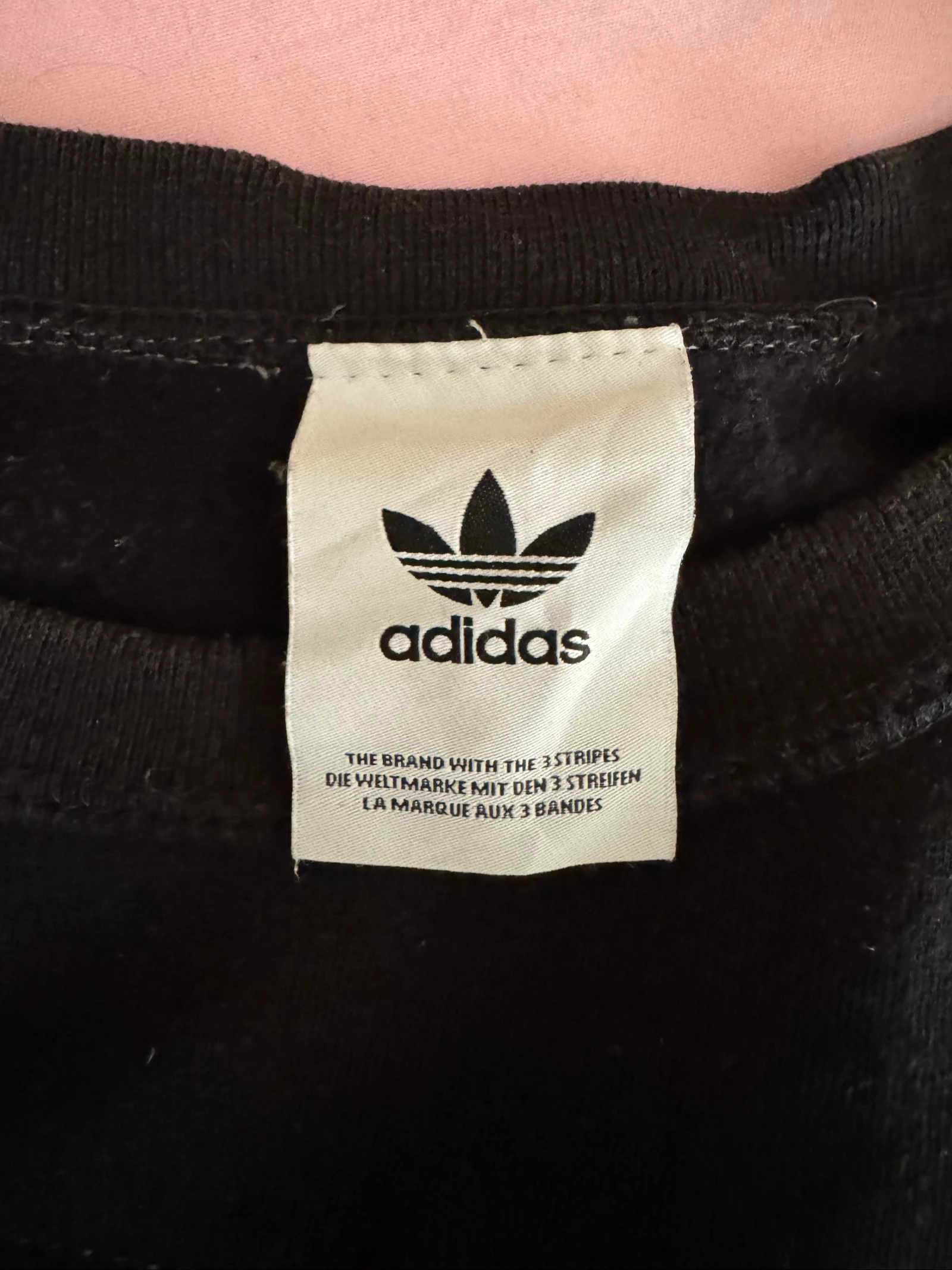 Adidas Originals Moletom Preto/Cinza – Estilo Vintage G – photo 3